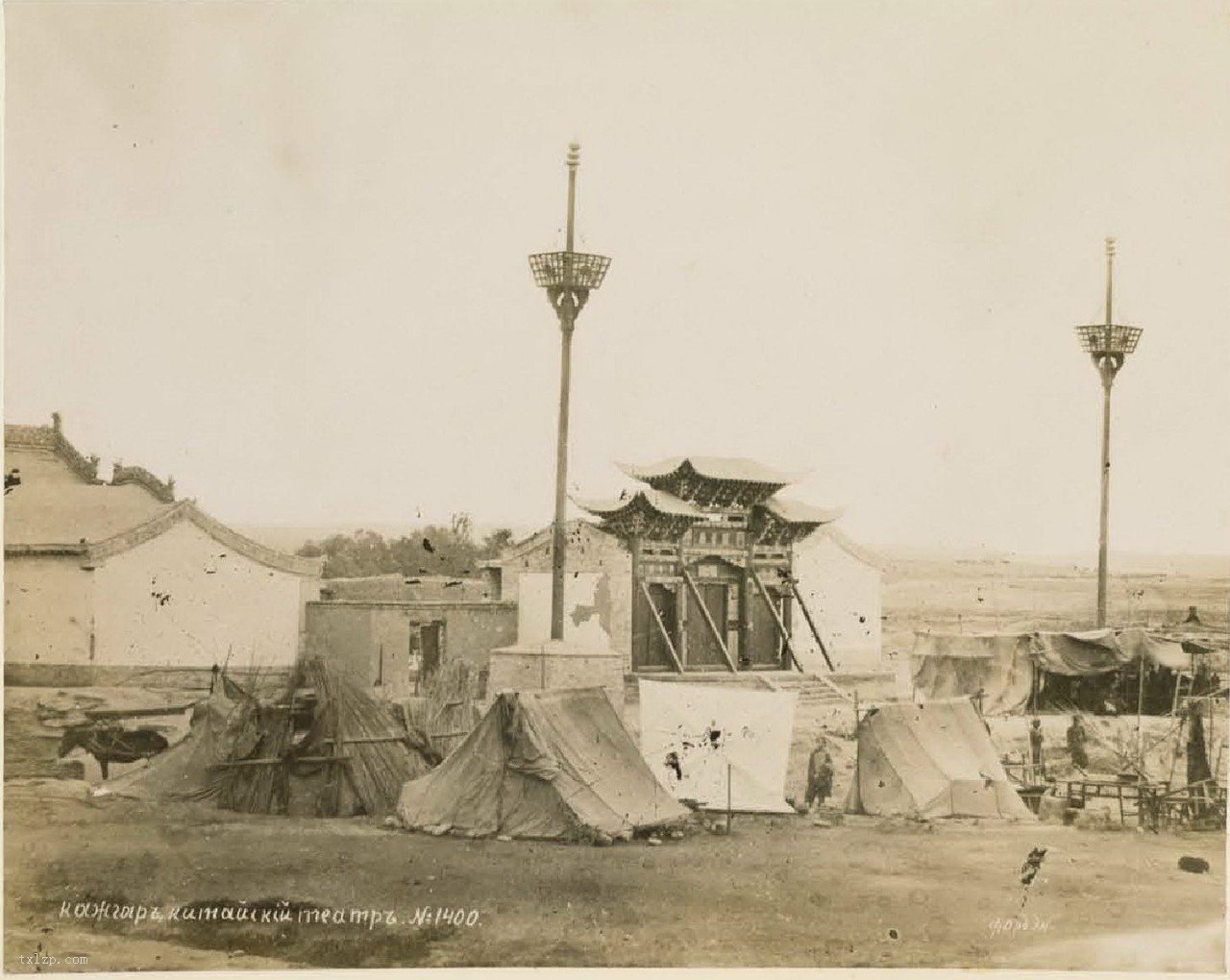 从老照片看—昔日的新疆喀什市 - 图说历史|国内 - 华声论坛