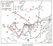 汉攻匈奴三次战役地图