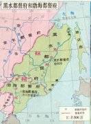 黑水都督府和渤海都督府位置地图