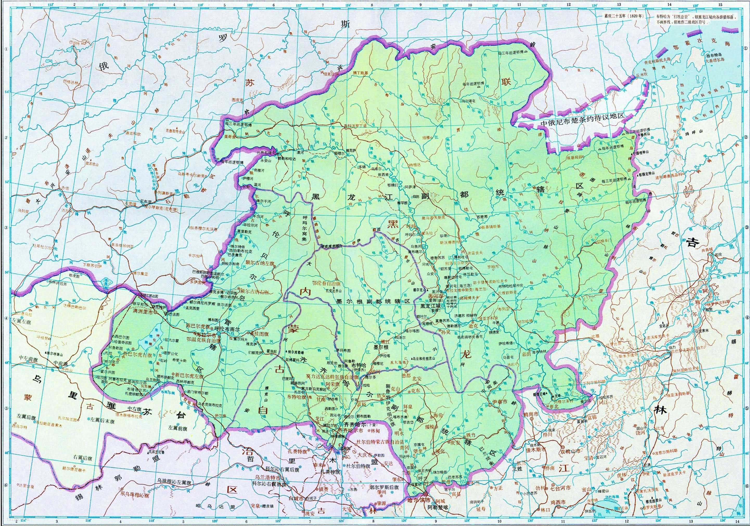 黑龙江地图全图高清版(4)|黑龙江地图全图高清版(4)全图高清版大图片|旅途风景图片网|www.visacits.com