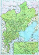 清朝 直隶地图全图高清版