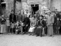 1949年  香港石硖尾居民生活实拍照片
