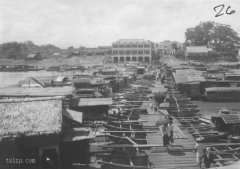 1930年 广西梧州风光老照片
