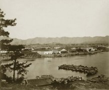 1884年 中法马江海战中的三江口水师旗营