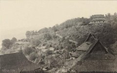 1922年 云南西双版纳的景洪景观老照片