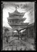 1907年陕西韩城县老照片 一片荒凉的司马迁墓祠