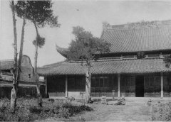 1906年浙江宁波老照片 百年前的天一阁月湖雪窦寺