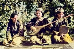 1915年南疆老照片 百年前的美丽新疆少女及喀什古城