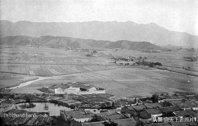 1910年代福州老照片28幅 百年前的福州吉祥山、步行街