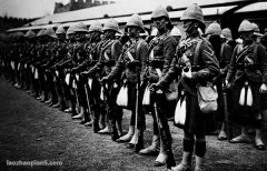1900年八国联军侵华时期的联军军人老照片