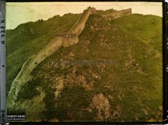 1913年北京八达岭长城彩色老照片 卡恩摄