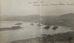 1904-05年旅顺港老照片 日俄战争中的战舰照