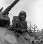 1944年中国远征军在缅甸作战期间组建的坦克部队老照片