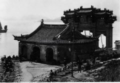 1930年浙江普陀山老照片 百年前的佛教圣地普陀山