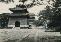 1909年沈阳老照片 保存完整的北陵影像
