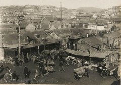 1930年代丹东老照片 昔日的凤凰山 凤城历史风貌