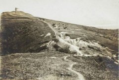 1942年丹东老照片 昔日的五龙背 汤山城 凤凰山