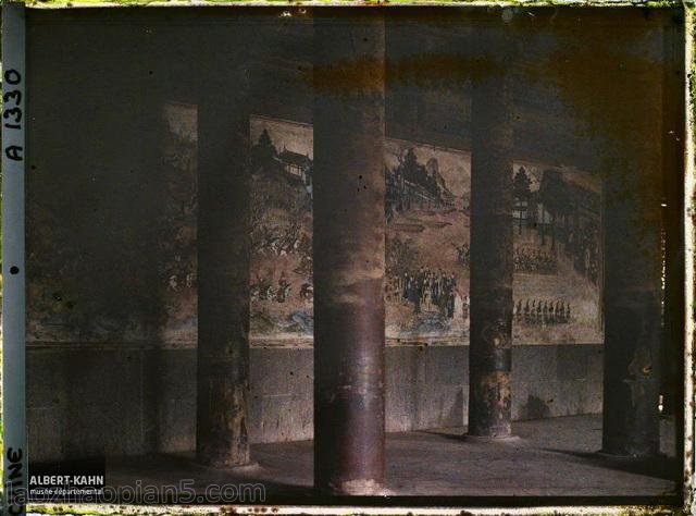 1913年泰安老照片 百年前真实泰安彩色影像