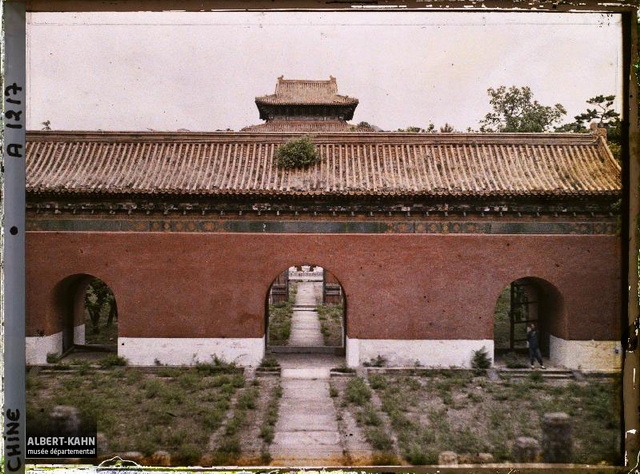 1913年昌平老照片 百年前北京昌平彩色影像（中）