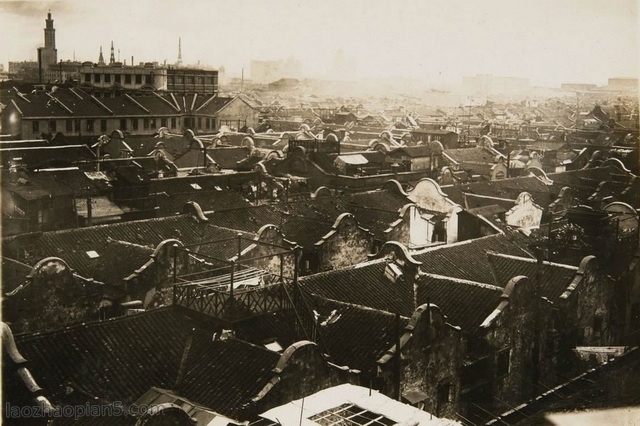 1938年上海老照片 战火之后的上海城市风貌
