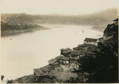 1926年重庆老照片 百年前的重庆美丽山水风光