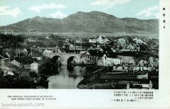 抗战期间日本发行的南京明信片：南京近郊
