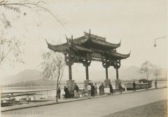 1931年杭州老照片（中） 90年前西湖飞来峰等地风貌