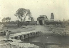 1935年辽宁朝阳老照片 民国时期的朝阳城市风貌