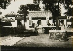 1936年北京老照片 90年前北京郊外寺庙建筑历史风貌