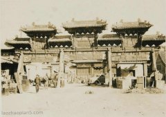 1938年呼和浩特老照片 90年前的王昭君墓及归化城
